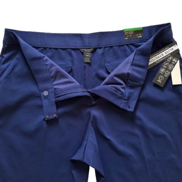 Investments Woman Blue The 5th Ave Fit Elite Stretch Capri Pants Size 24W NEW - Picture 4 of 14